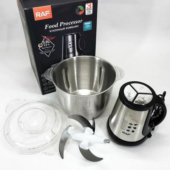 Хороший електричний блендер RAF, Блендер кухонний занурювальний з чашею Кухонний для овочів EB-35 | Зображення 6