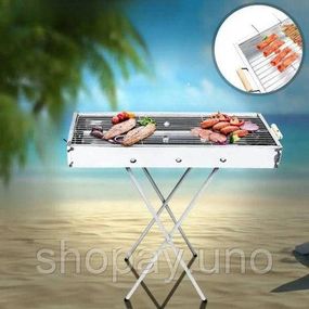 Переносний мангал BARBECUE TRAY 770T MD-008 809 (80*30*78см)