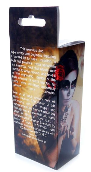 Анальная пробка Boss Series - Jewellery Multicolour PLUG Clear S, BS6400116 sexstyle | Зображення 7