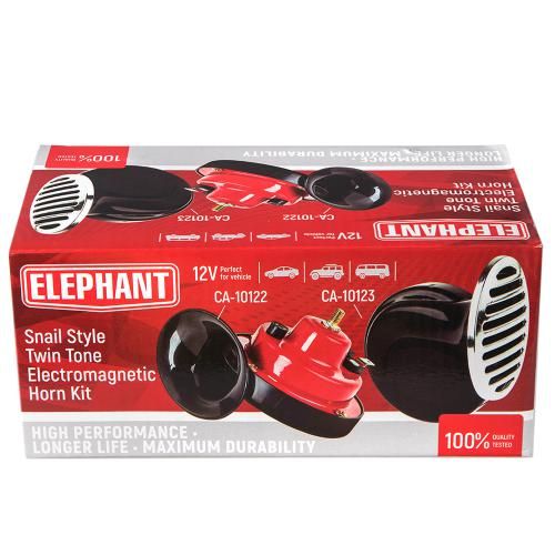 Сигнал "равлик" СА-10123/Еlephant/12V/хром кришка | Зображення 4
