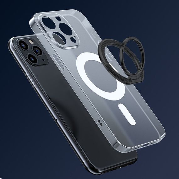 Тримач кільце Acefast P1 Magnetic Ring Phone Holder Black | Зображення 7