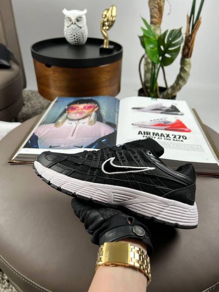 Кросівки P-6000 W Black White , текстиль , В'єтнам | Зображення 3