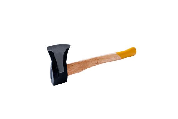 Колун із дерев'яною ручкою (1000 г) СИЛА 3203021 | Зображення 1