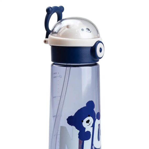 Пляшка для води 620 мл з трубочкою Синя HP17300BL | Зображення 2