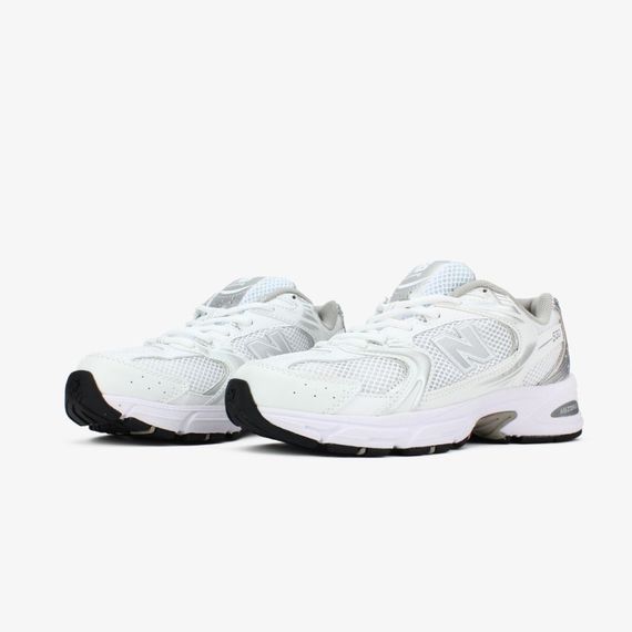 Кросівки весна літо New Balance колір білий/срібний | Зображення 2