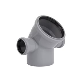 Колено 2 пл 110x110х45+ 2х50х90° (левое+ правое) TA Sewage