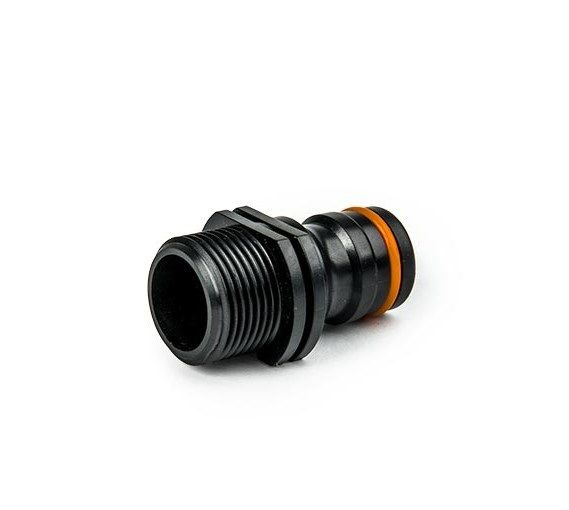 Адаптер Bradas із зовнішньою різьбою 3/4" POWER JET BLACK LINE ECO-PWB2186 з ярликом