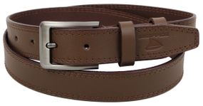 Чоловічий ремінь під штани Skipper коричневий