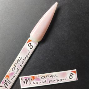Наліпка на тіпсу (палітру) для рідкого полігелю Mi Opal №08 (9 x 55 мм)
