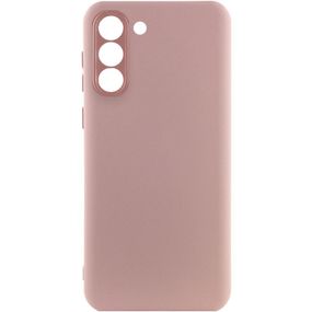 Чохол Silicone Cover Lakshmi Full Camera (A) для Samsung Galaxy S22+ Full camera, Рожевий/Pink Sand