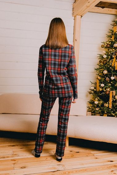 Піжама жіноча "Family look" Носи своє 50 Чорний (p-12939-178546) | Зображення 5