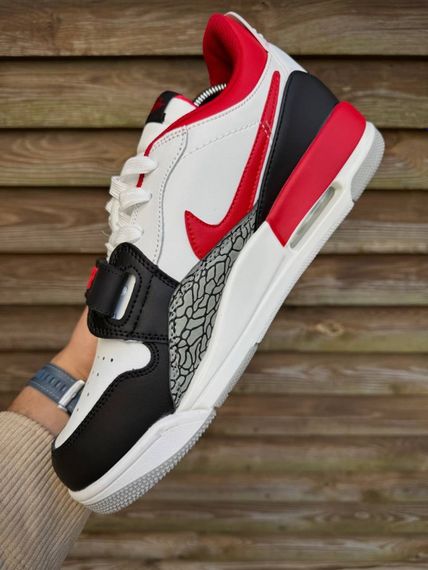 Кросівки Nike Air Jordan Legacy 312 Low (white red) | Зображення 1