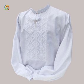 Рубашка Украинская вышиванка  44429099 цвет белый размер L/XL