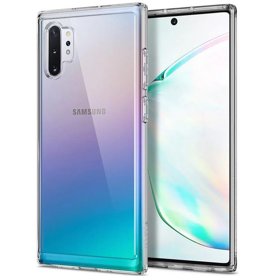 TPU чехол Epic Transparent 1,5mm для Samsung Galaxy Note 10 Plus Бесцветный (прозрачный)