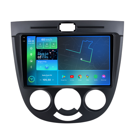 Штатна магнітола Torssen 2K Chevrolet Lacetti 04-13 F9432 4G Carplay DSP | Зображення 1