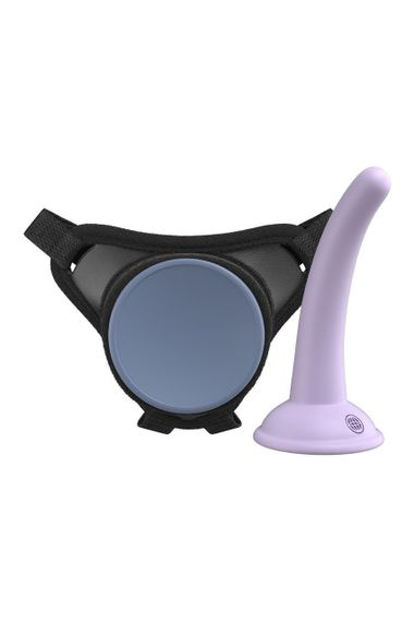 Комплект для кріплення страпона Pipedream Dillio чорний-бузковий Sex Aura | Зображення 1