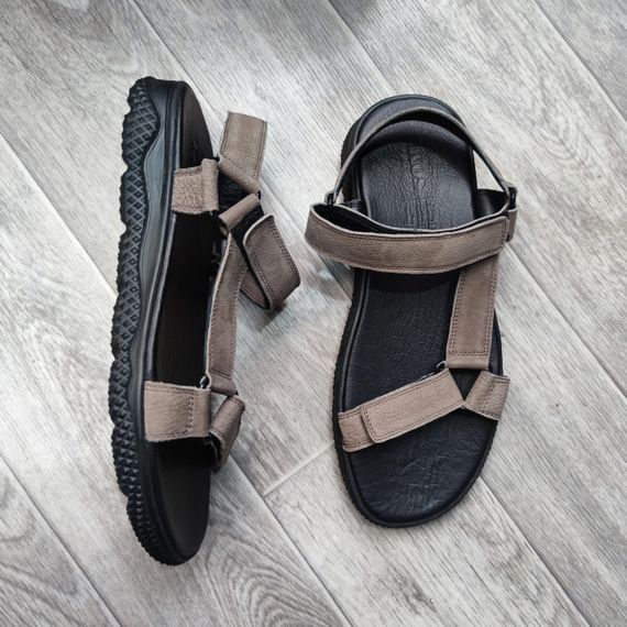 Бежеві чоловічі босоніжки 42 43 розмір | Зображення 1