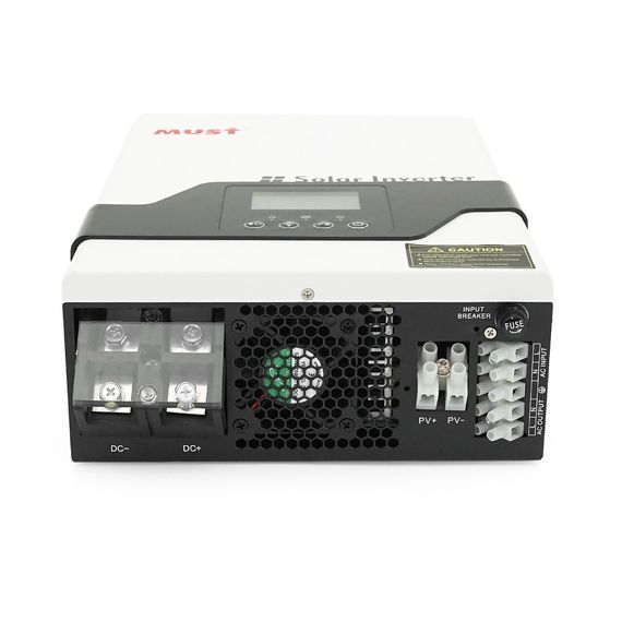 Гібридний інвертор MUST PV18-1012VMPK, 1000W, 12V, струм заряду 10/20A, 230V/4.35A, MPPT (60А, 105 Vdc) | Зображення 2