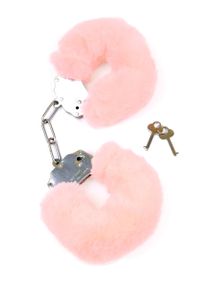 Наручники - Fetish Boss Series Furry Cuffs Light Pink sexstyle