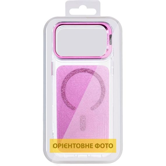Чохол TPU+PC Jewel Sparkle with MagSafe для Apple iPhone 17 Air (6.5") Pink Ruby | Зображення 1