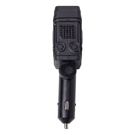 Автомобільний зарядний пристрій MECHA з висувними кабелями та портами USB/Type-C Чорний HP-A1B | Зображення 5