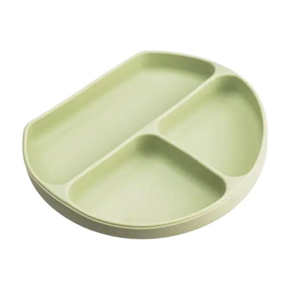 Дитячий набір силіконового посуду 7 предметів Зелений HP34546G | Зображення 4
