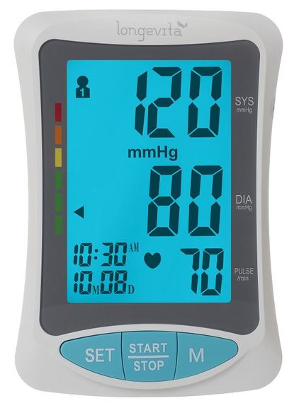 Тонометр LONGEVITA BP-103H автоматический на плечо гарантия 5 лет | Зображення 1
