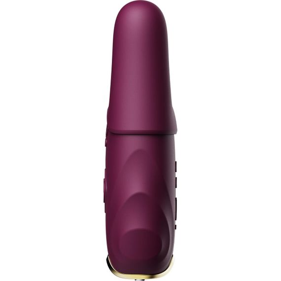 Смарт-вібратор для грудей Zalo - Nave Velvet Purple, пульт ДК, робота через додаток Sex Aura | Зображення 4