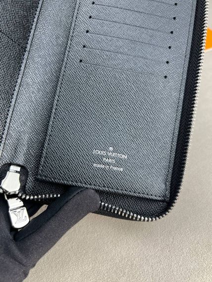 Органайзер сірий Louis Vuitton Zippy Damier Graphite k421 | Зображення 7
