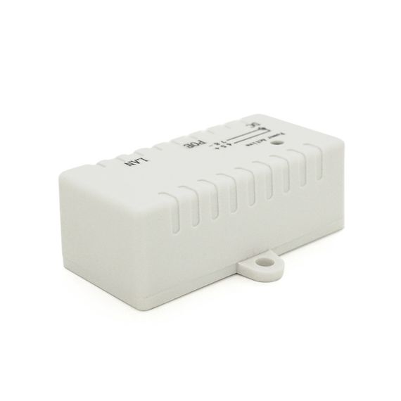 POE инжектор IEEE 802.3a f PoE с портом Ethernet 10/100 Мбит/с, White | Зображення 1