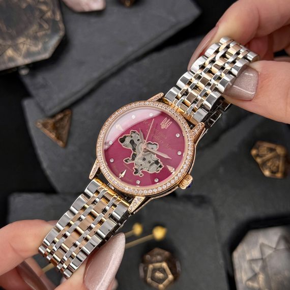 Годинник наручний Awarder 049 Silver-Gold-Pink | Зображення 1