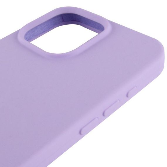 Чохол Silicone Case Full Protective (AA) для Apple iPhone 16 Pro Max (6.9") Бузковий / Lilac | Зображення 3