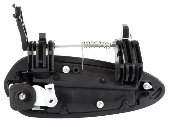 Fiat Punto EVO (від 2009-) зовнішня ручка передня ліва чорна, Фіат Пунто Ево | Зображення 1