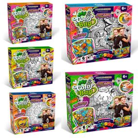 Набір творчості Danko Toys Bubble Clay My Color Bag mCOB-01-01U-02U-03U-05U