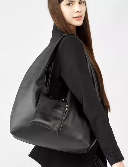 Сумка жіноча Sambag HOBO L чорний 34 х 37 х 16 см (53300001) | Зображення 5