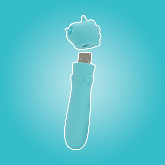 Вібратор-єдиноріжка Unihorn USB Bullet - Mount'n Peak, віброкуля, USB-зарядка | Зображення 7