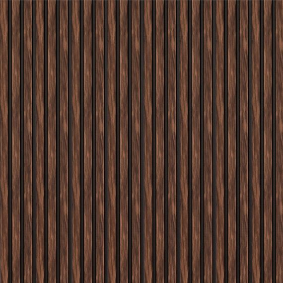 Рейка декоративна PS 2900х120х12мм Темний горіх SW-00001745 | Зображення 7