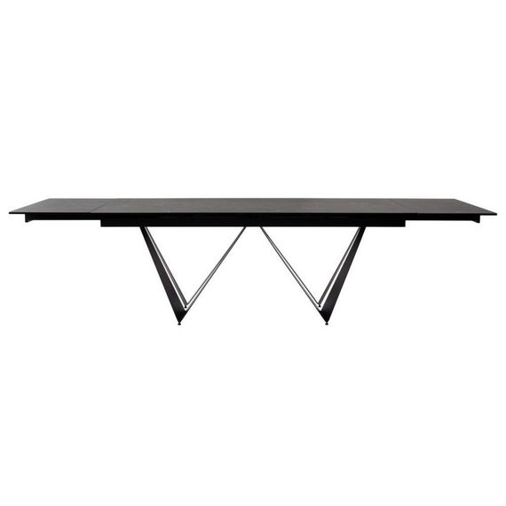 Стол раскладной Concepto FJORD BLACK MARBLE керамика 200-300 | Зображення 1