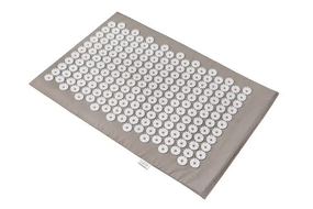 Акупунктурний масажний килимок Acupressure Mat or Bed of Nails Білий