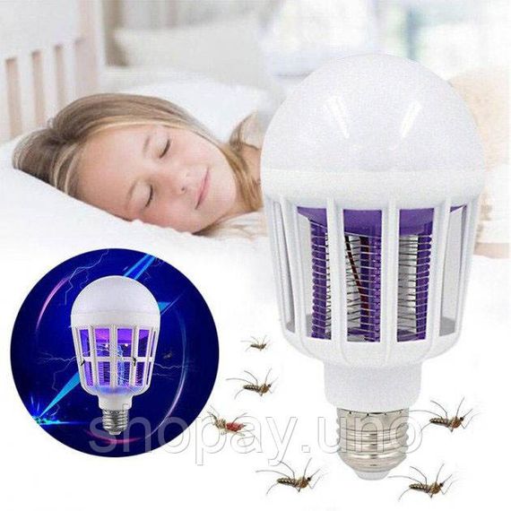 Світлодіодна лампа для комах Zapp Light, електрична пастка для комах, протимоскітна лампа від комарів YM-61 | Зображення 3