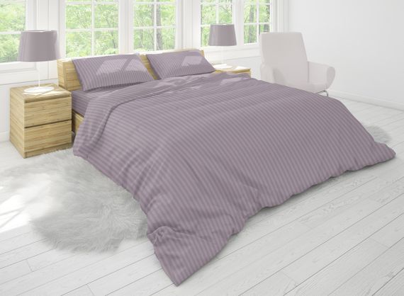 Комплект постельного белья SoundSleep Stripy Seafog бязь полуторный 160х220 см (93949606) | Зображення 4