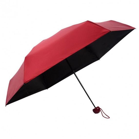 Capsule umbrella / Капсульна парасолька / Кишенькова парасолька / Парасолька легка. VN-769 Колір: червоний | Зображення 9