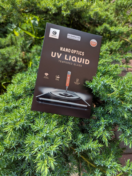 Захисне скло Mocolo UV Oneplus 12R Nano Optics Liquid Tempered Glass 3D Clear