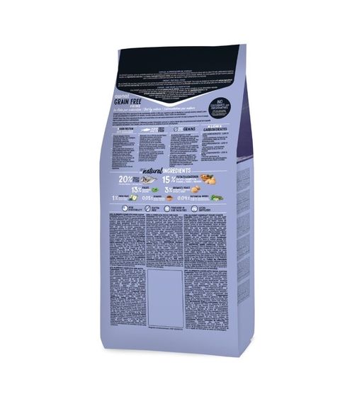 Сухий корм із рибою для стерилізованих котів Ownat GF Cat Fish Sterilised, 8 кг | Зображення 1