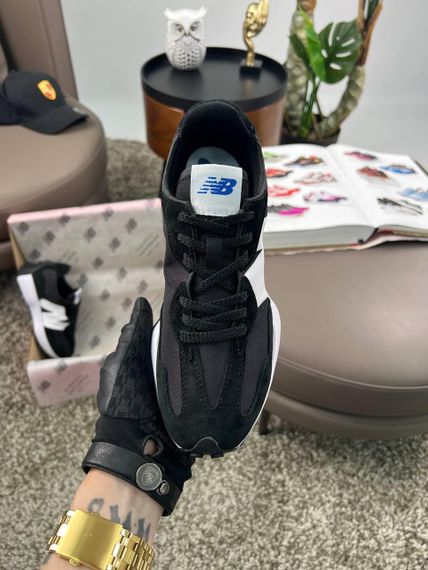 Кросівки New 327 Black White , В'єтнам B4192 41 26 см | Зображення 5