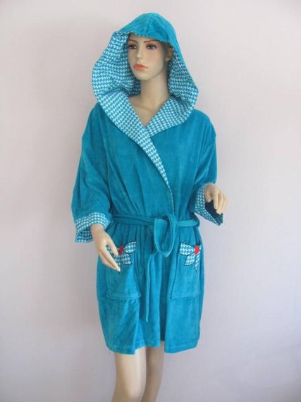 Халат ARYA Emily жіночий XXL 1351190 Xl, Темно-Бірюзовий