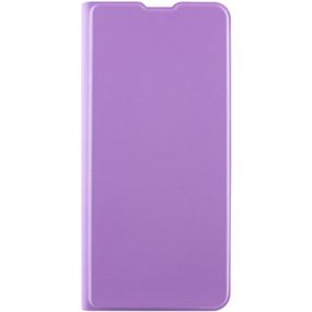 Шкіряний чохол-книжка GETMAN Elegant (PU) для Motorola Moto G14 Бузковий