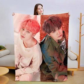 Плед 3D Yoonmin BTS 13381 135х160 см