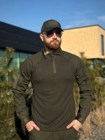 Убакс олива Military CollPass Olive , Військова сорочка . БАТАЛІ