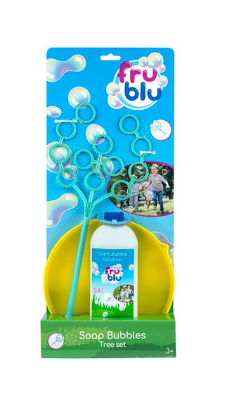 Мильні бульбашки FRU BLU Дерево з розчином 0.4 л.